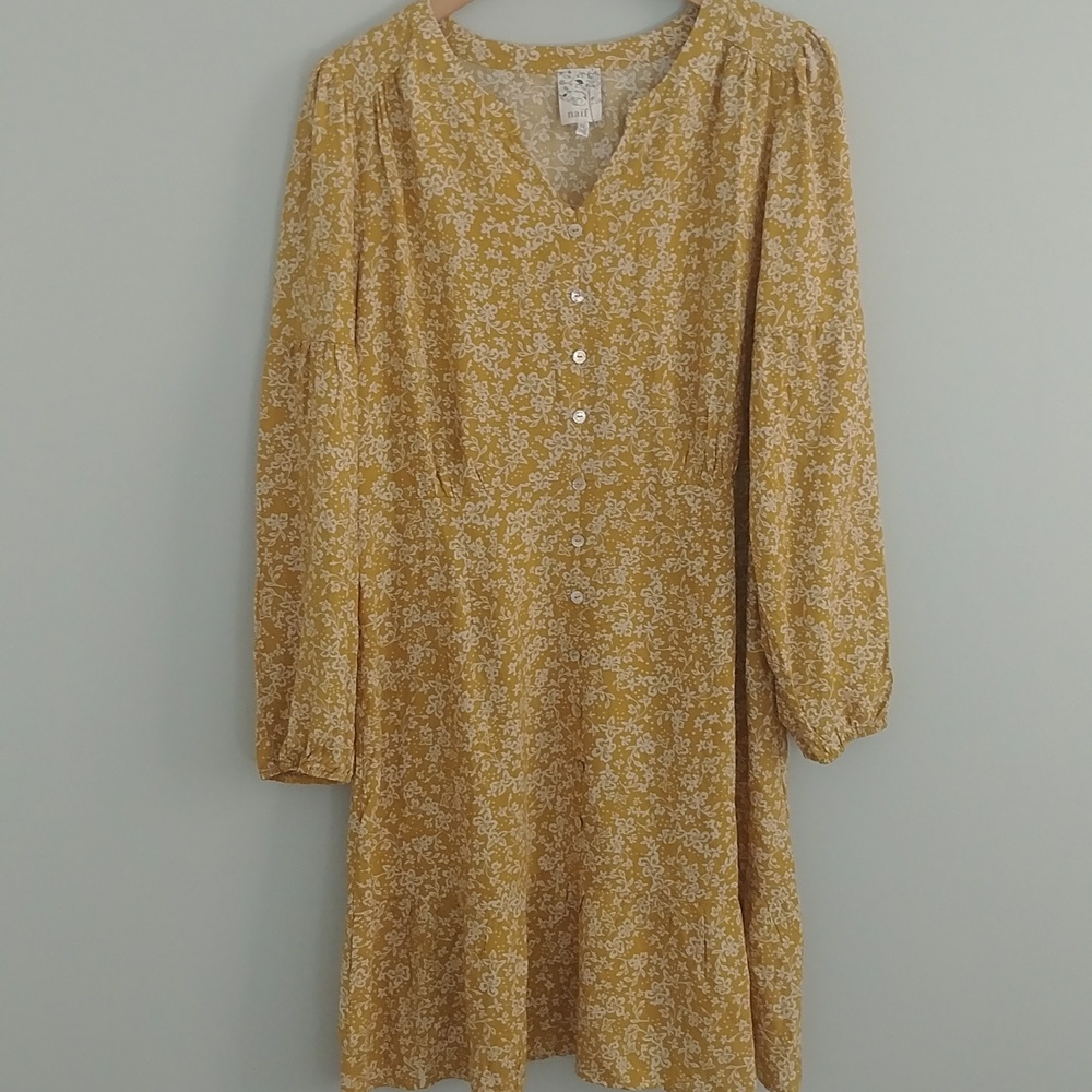Naif Floral With Button Down